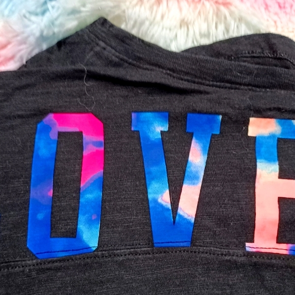 💋VICTORIA SECRET PINK OUTFIT SWEATSHIRT MED, LEGGINGS SMALL SUPER CUTE, COMFY - Picture 5 of 8